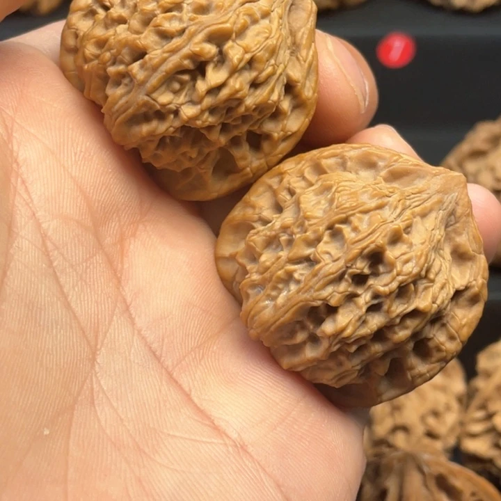 核桃手串/手链红*秦岭文玩核桃