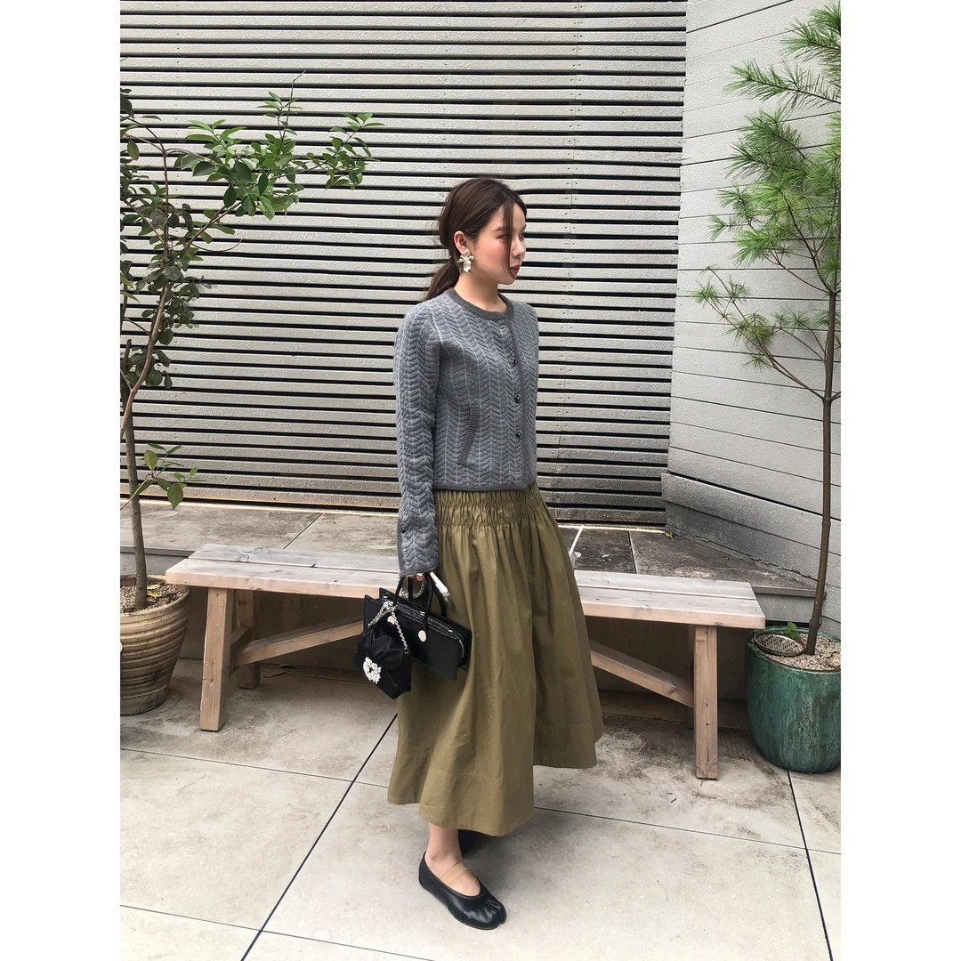 WXLSTUDIO  约瑟米蒂 单面提花圆领针织开衫外套