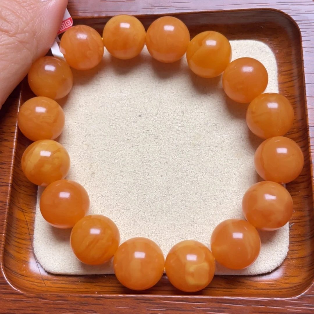 蜜蜡手链未镶嵌手串