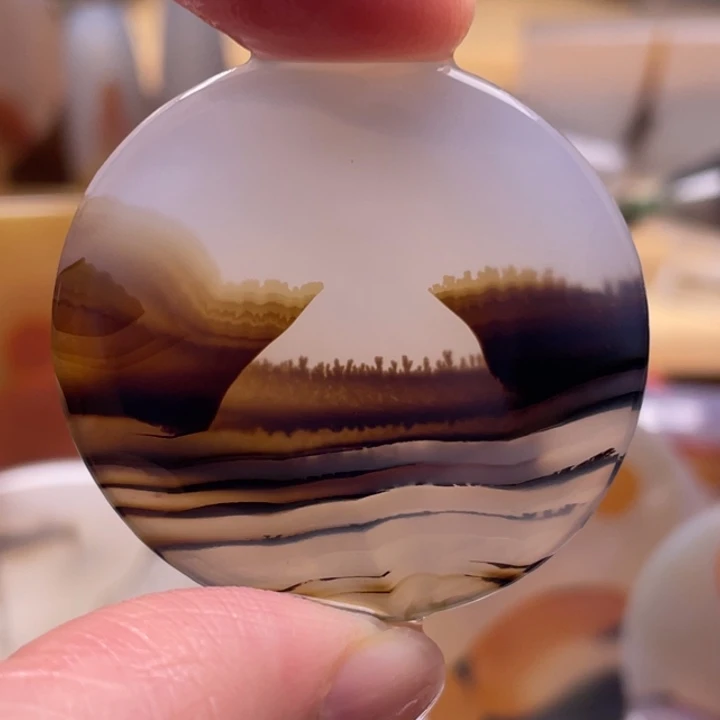 玛瑙/玉髓未镶嵌吊坠(不含链)