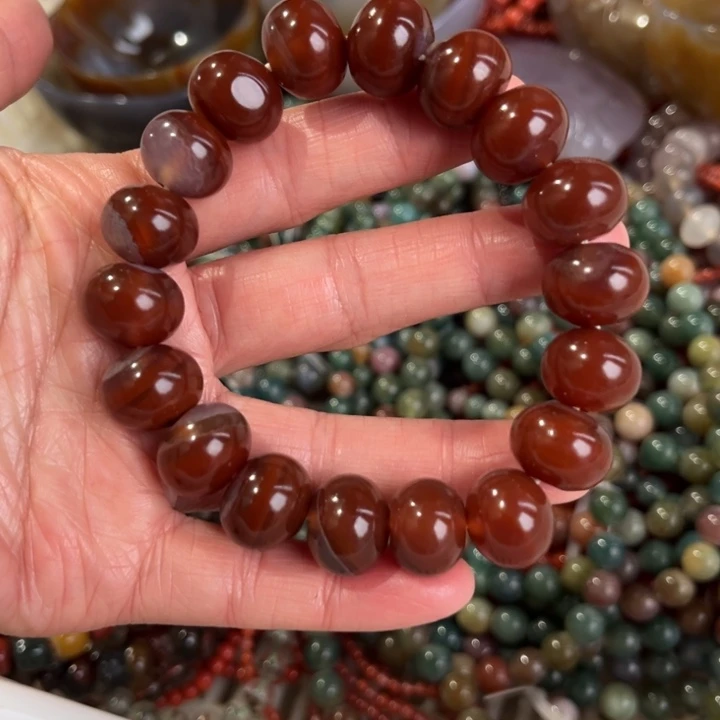 玛瑙/玉髓未镶嵌手链