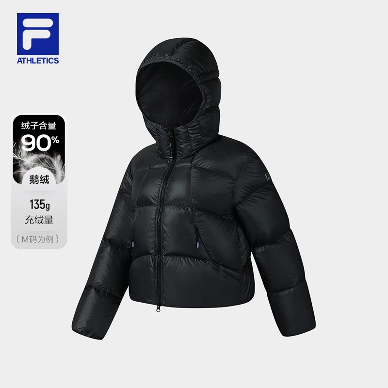 斐乐女冬【冬季提前享】【高含绒量】短款百搭鹅绒羽绒服A11W541916F