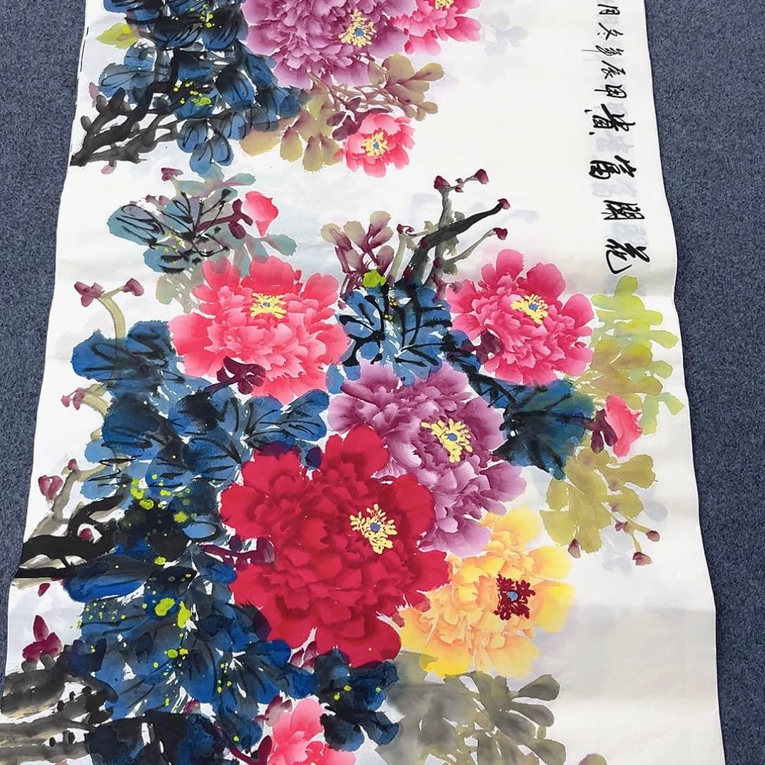 国画纯手绘字画作品