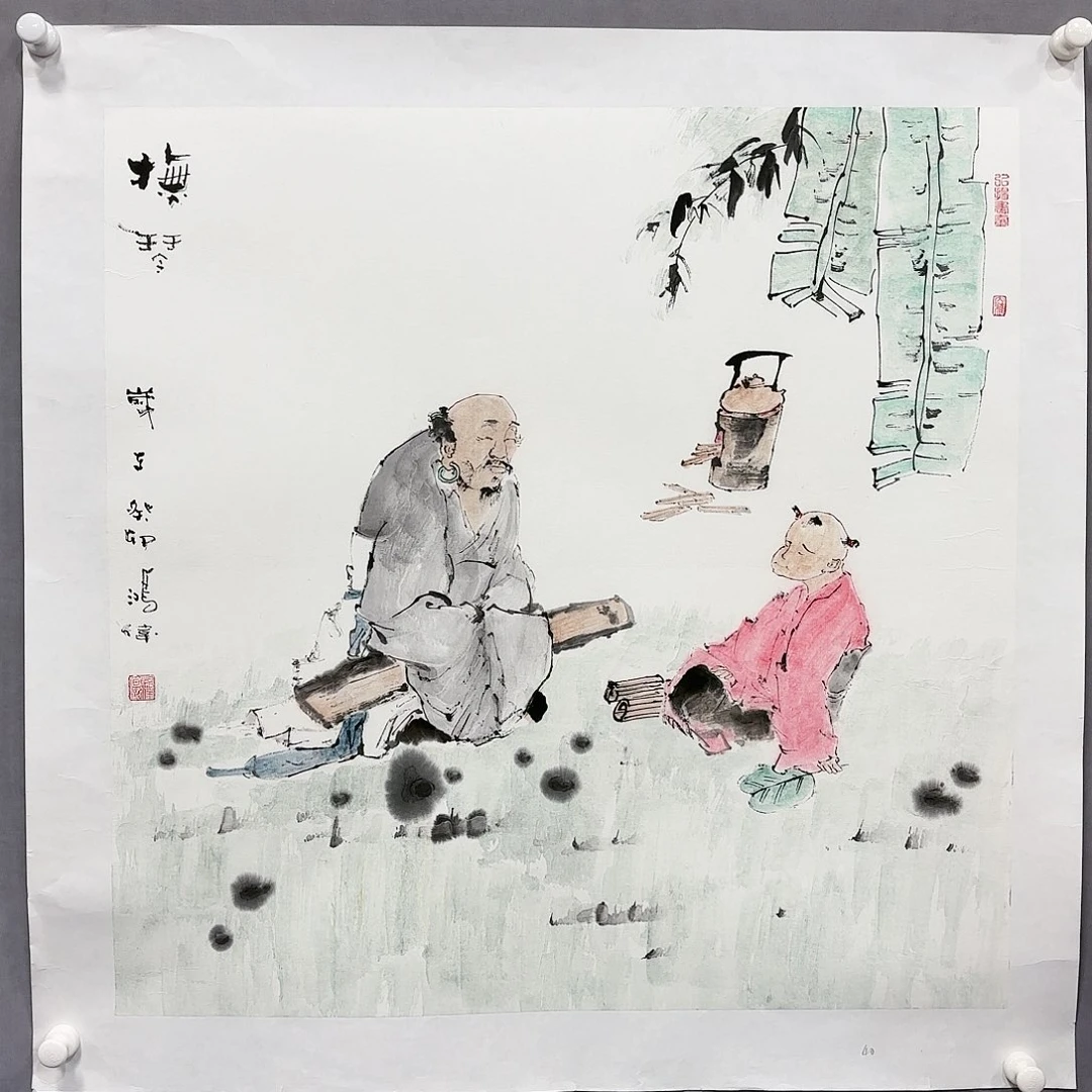 国画国画纯手绘作品请放心去藏