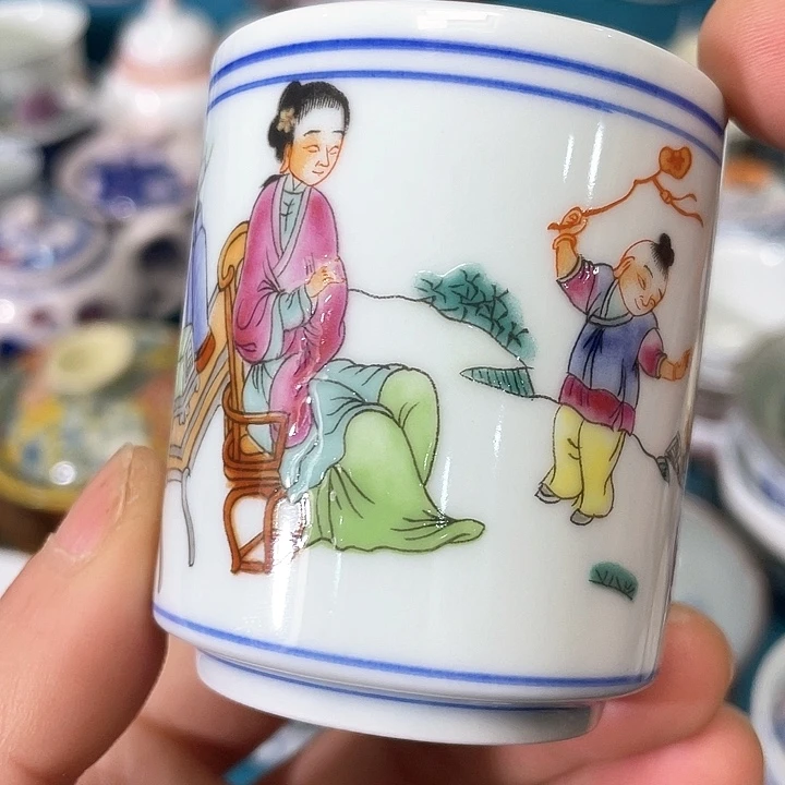 景德镇陶瓷艺术主人杯12344