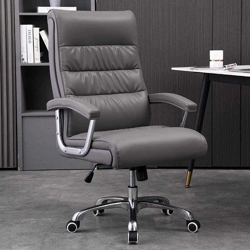 真皮老板椅家用高档办公椅舒适久坐电脑椅会议椅商务椅子靠背椅