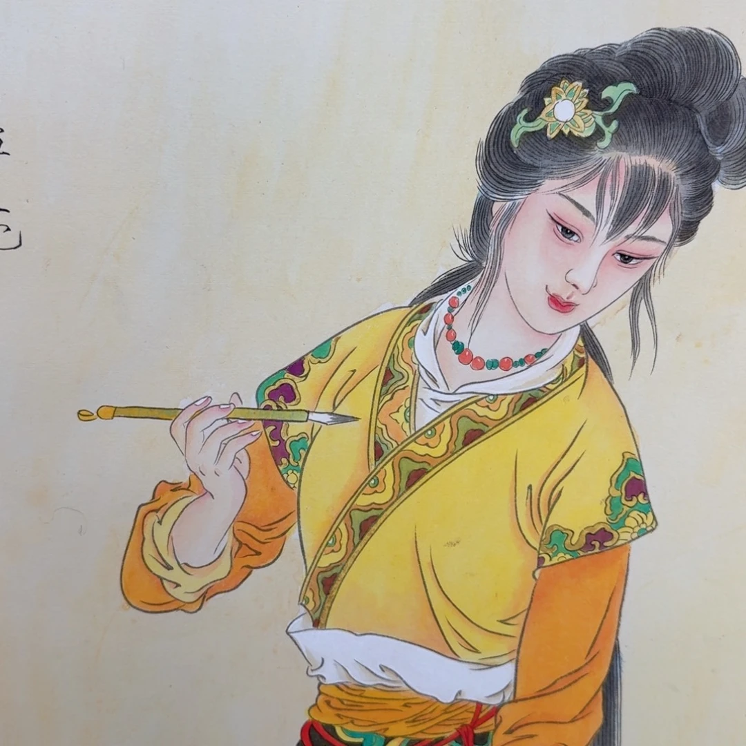 国画纯手绘山水花鸟作品