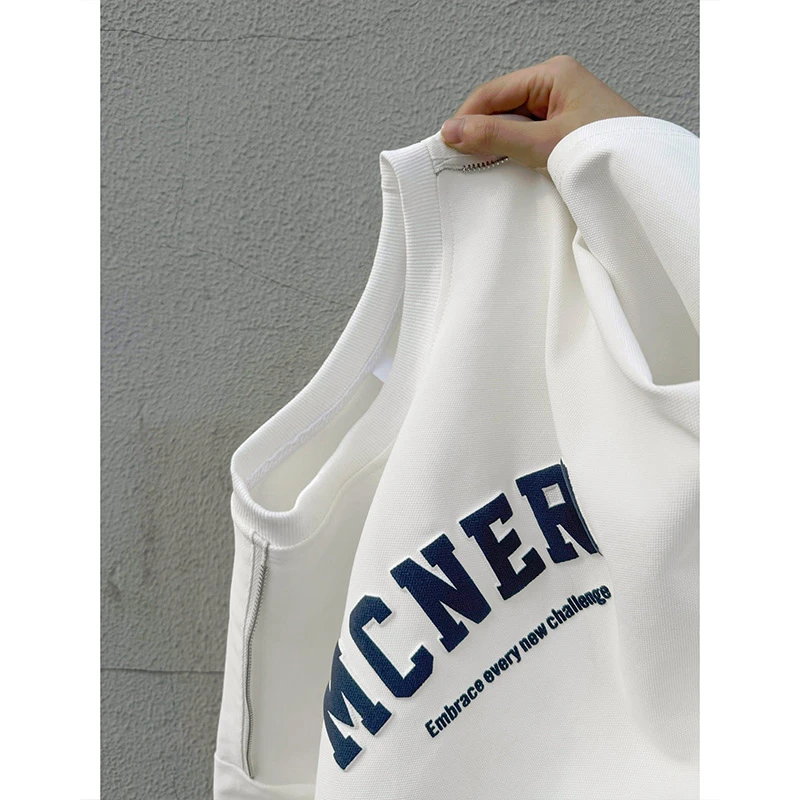 美式字母发泡印花短袖t恤男2025夏季潮牌拉链设计感宽松休闲半袖