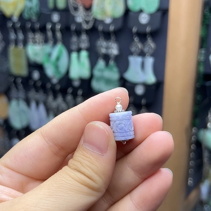 翡翠银S925镶嵌耳饰@****?444445