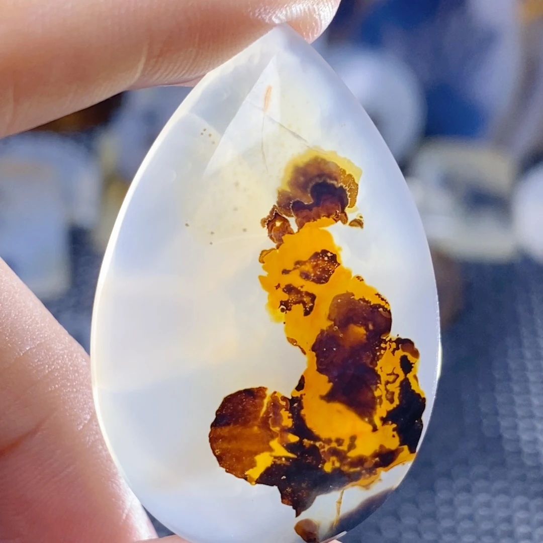 玛瑙/玉髓未镶嵌珠宝半成品