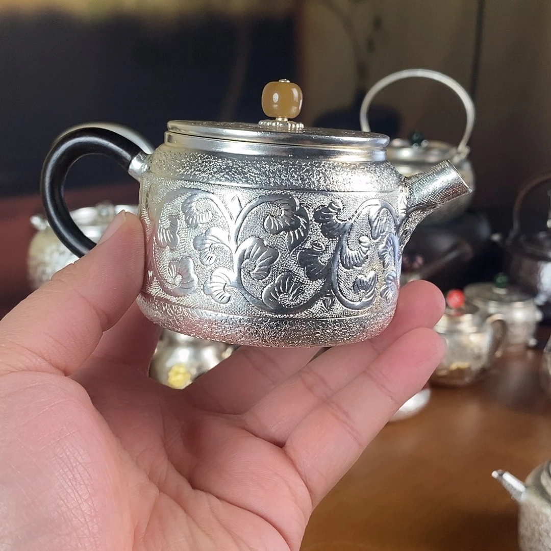 用***4手工制作紫铜壶工艺