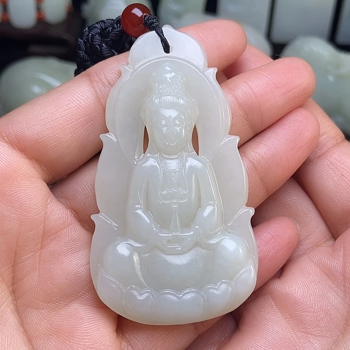 吊坠(不含链)未镶嵌和田玉