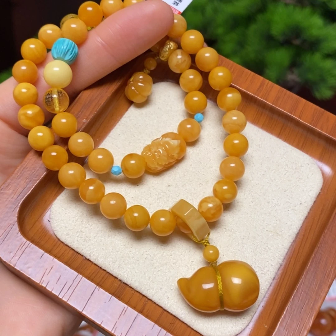 【闪购商品】手链蜜蜡未镶嵌手串