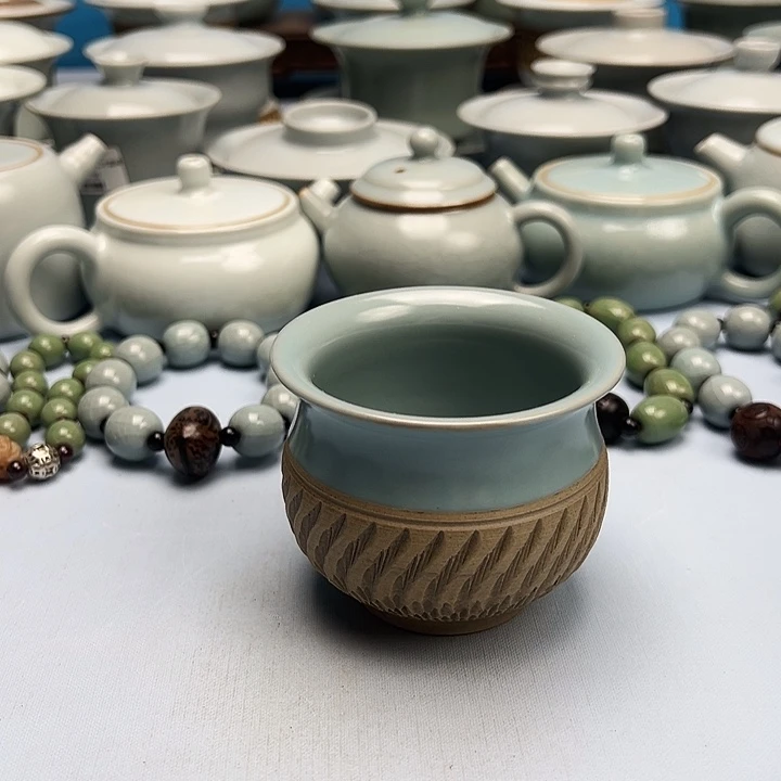 杯仿古釉重工卢施杯原矿原釉原产地