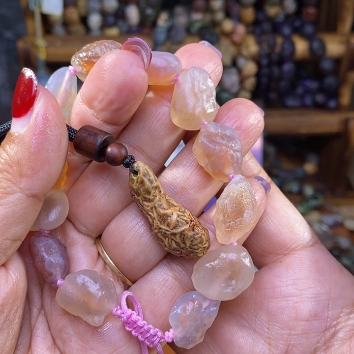 玛瑙/玉髓珠宝半成品未镶嵌融****选