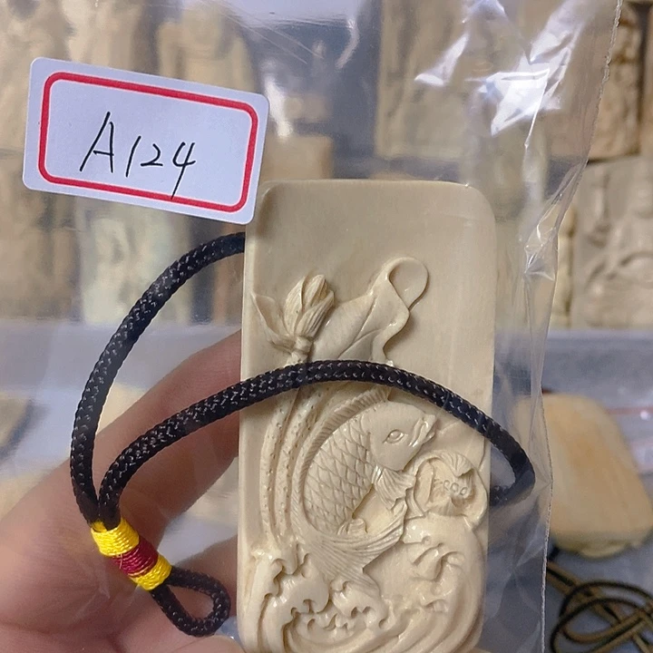 天然猛犸牙雕刻残次品