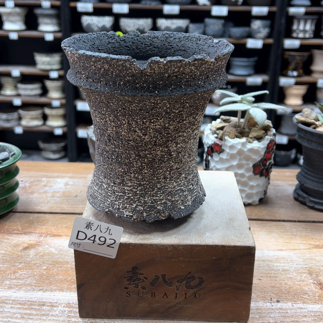 素八九陶瓷内口13高15