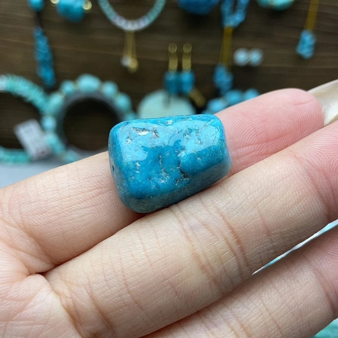 绿松石未镶嵌玉化随行