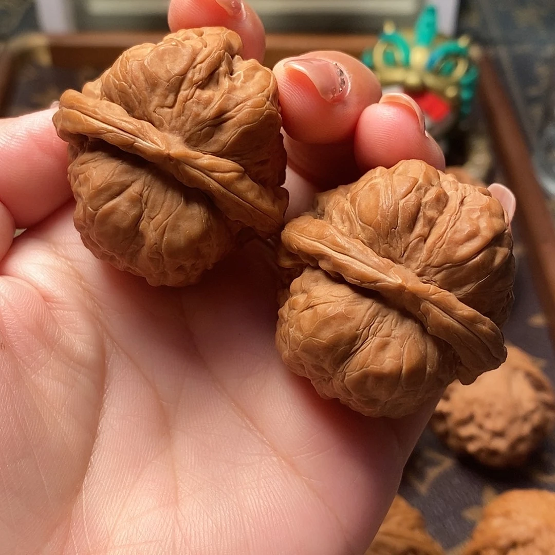 桃核把件全品蛤蟆头39尺