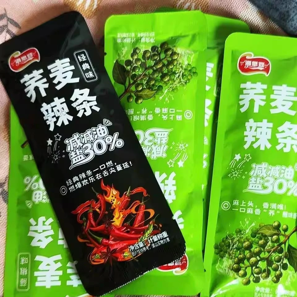 湘思豆荞麦辣条藤椒经典麻辣辣条辣片网红解馋小吃校园宿舍零食