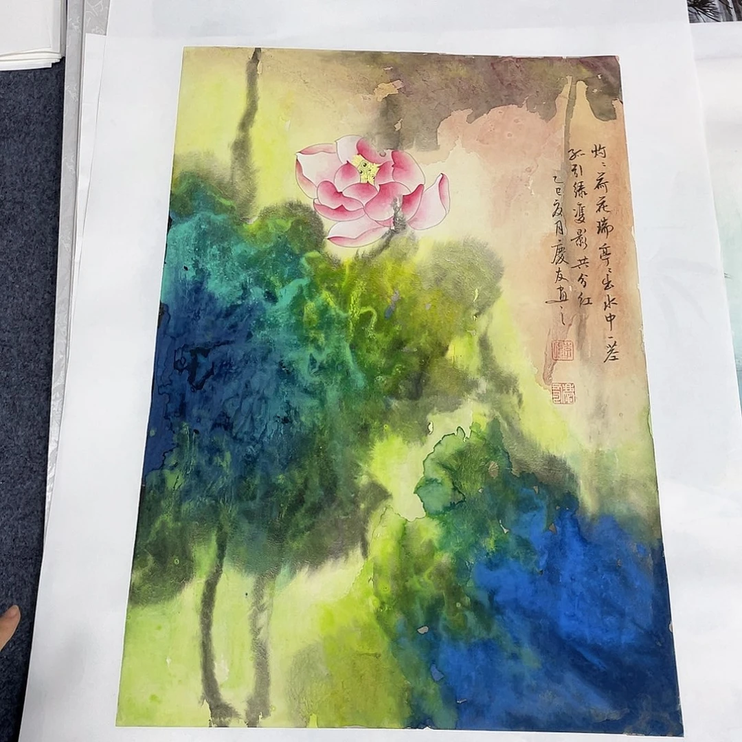 国画作品小姐姐放漏…