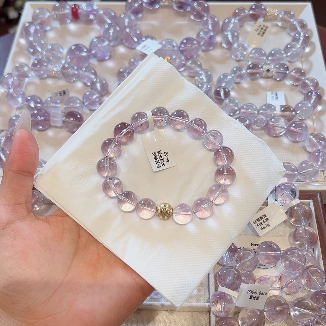 水晶手链未镶嵌雨*48小时鉴赏