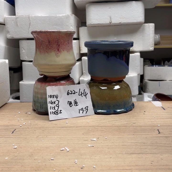 紫砂花盆多肉花盆微瑕44