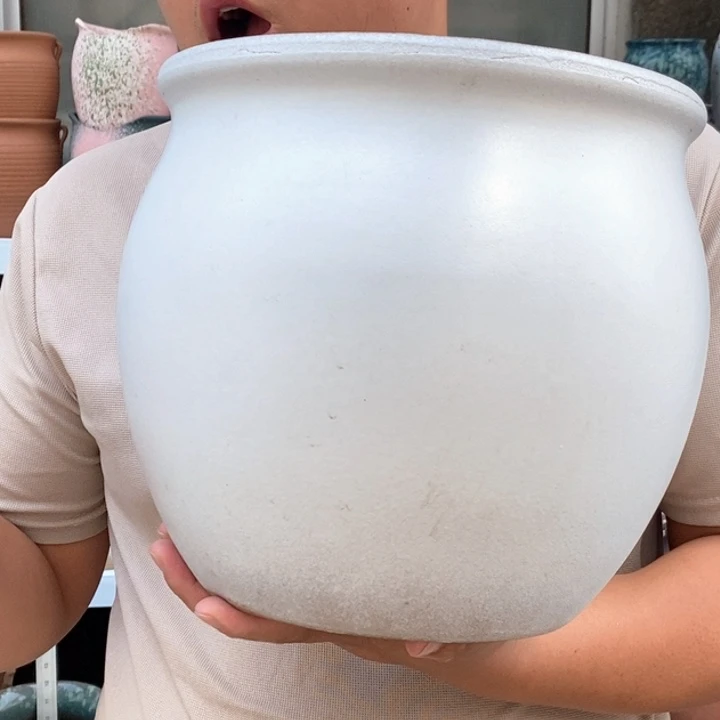 紫砂花盆口25高25福利