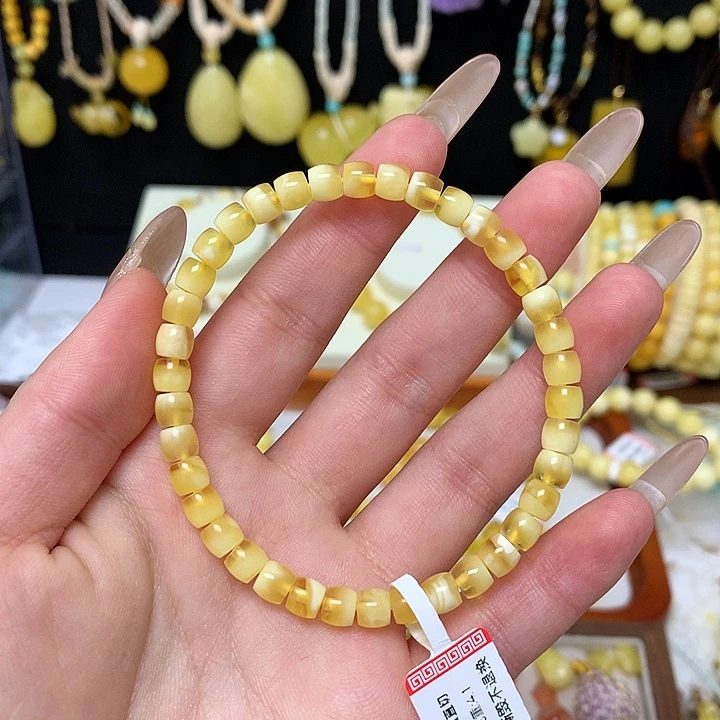 手链蜜蜡未镶嵌蜜蜡手串