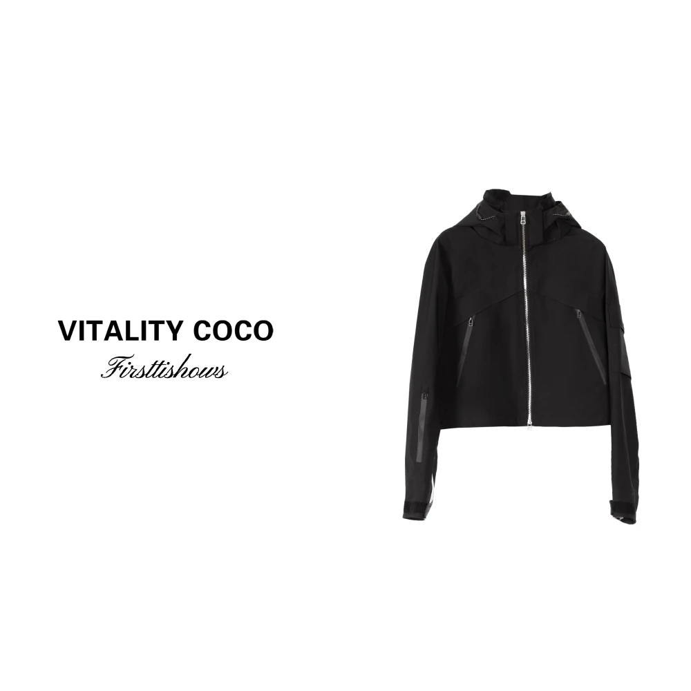 「VITALITY COCO」 休闲新款三防高织工艺面料时尚冲锋衣外套 -336
