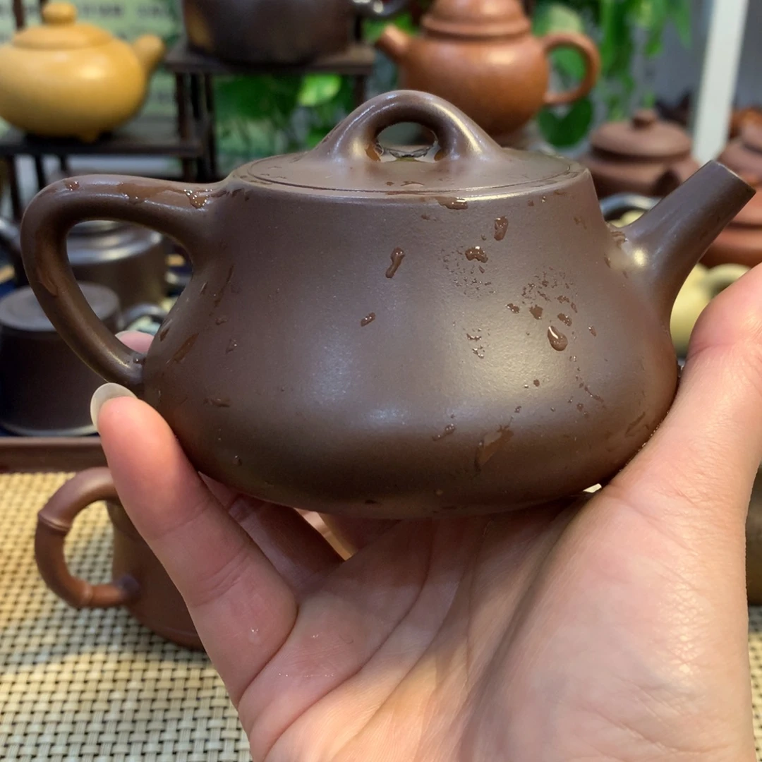 啊***的茶壶紫砂宜兴原矿紫泥200cc