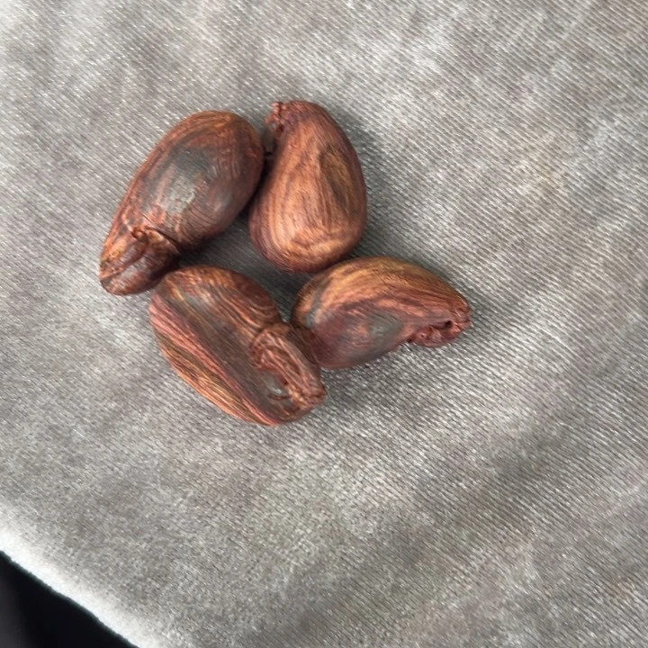 黄花梨/降香黄檀把件.**.4件多样性