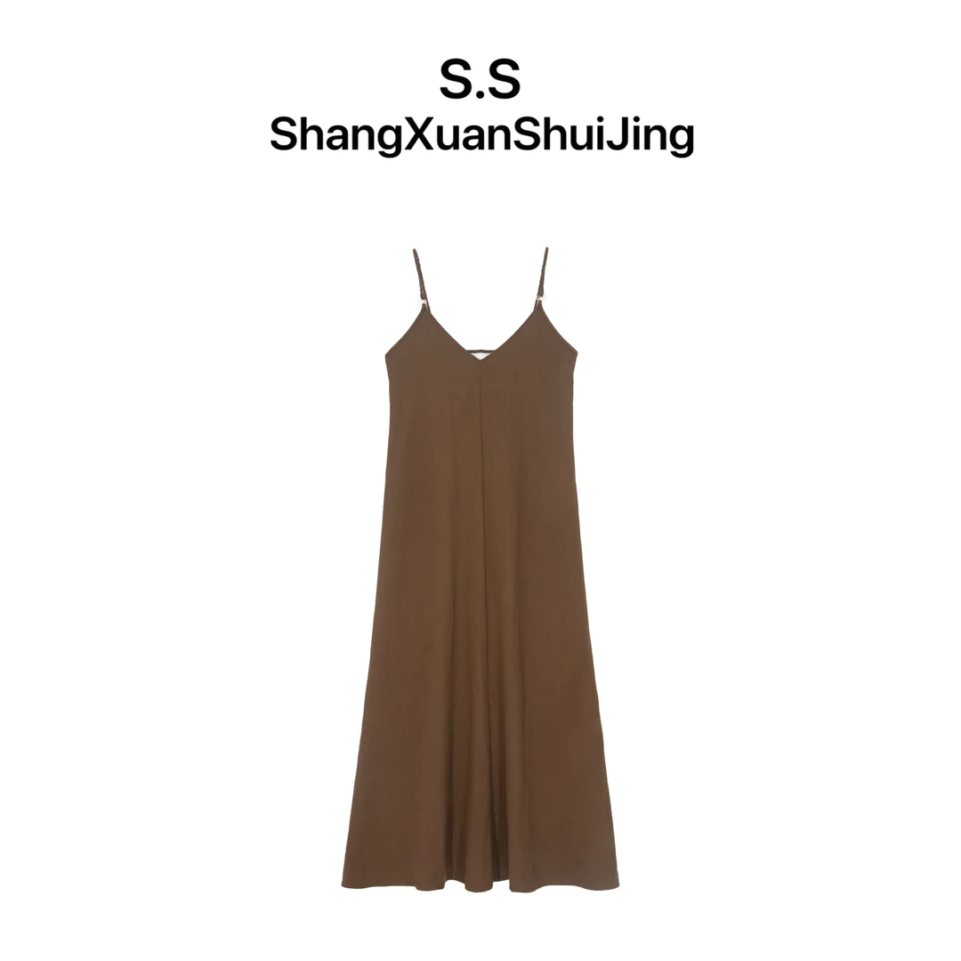 上玄水镜& 【罗曼蒂克】时尚设计师款女装 百搭连衣裙 Q25251908