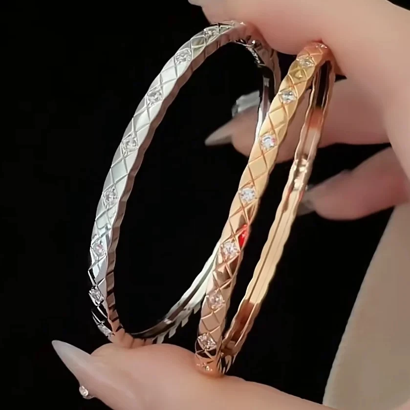 合金手镯 AM精工 c o c o手镯 V金高定