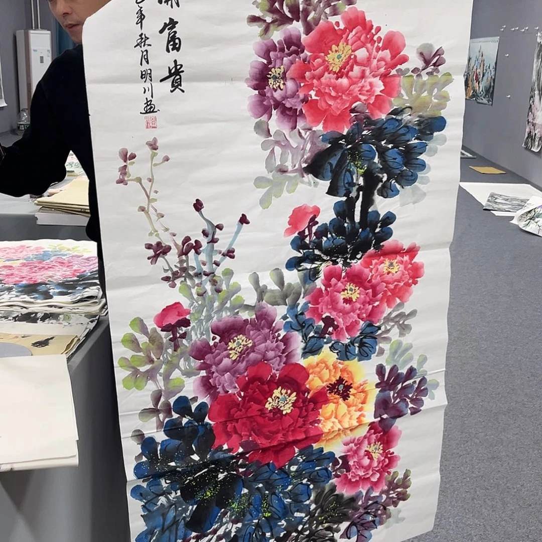 国画国画老师作品