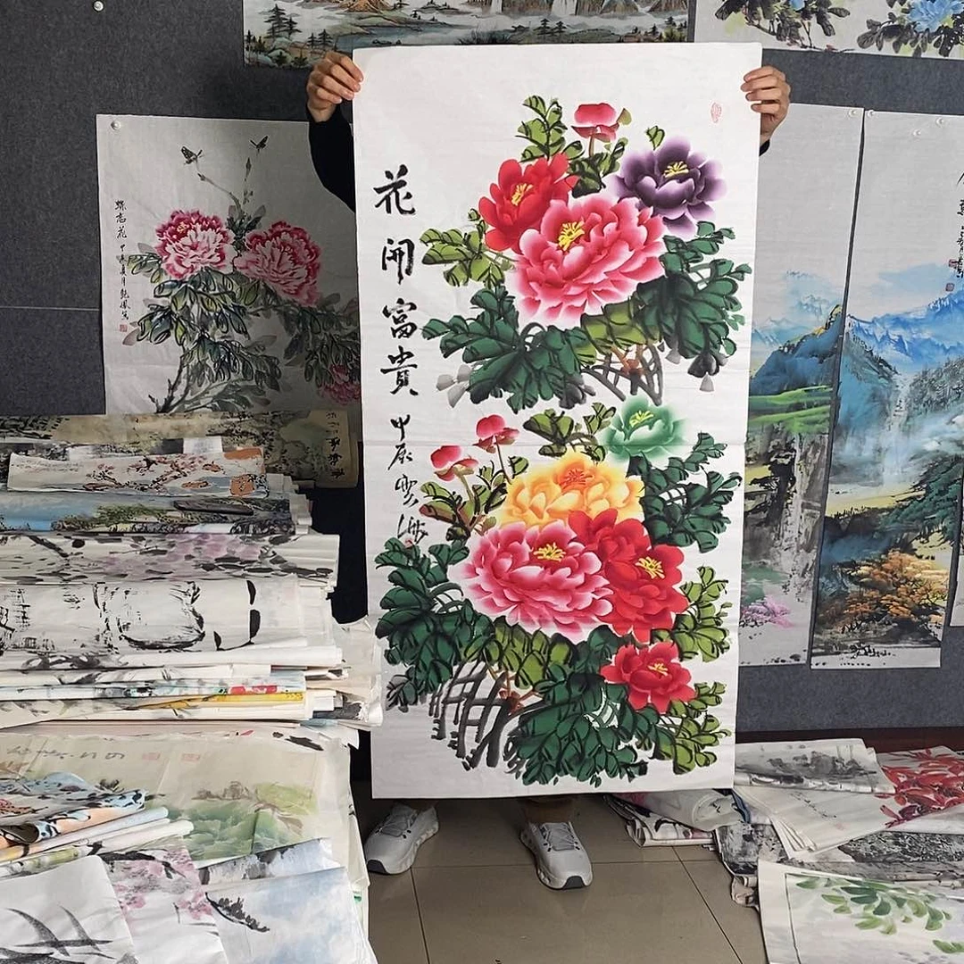 国画纯手写手绘作品2