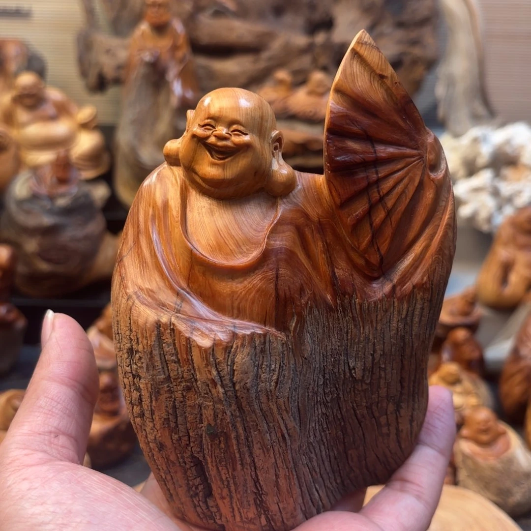 柏木太行崖柏手工雕刻