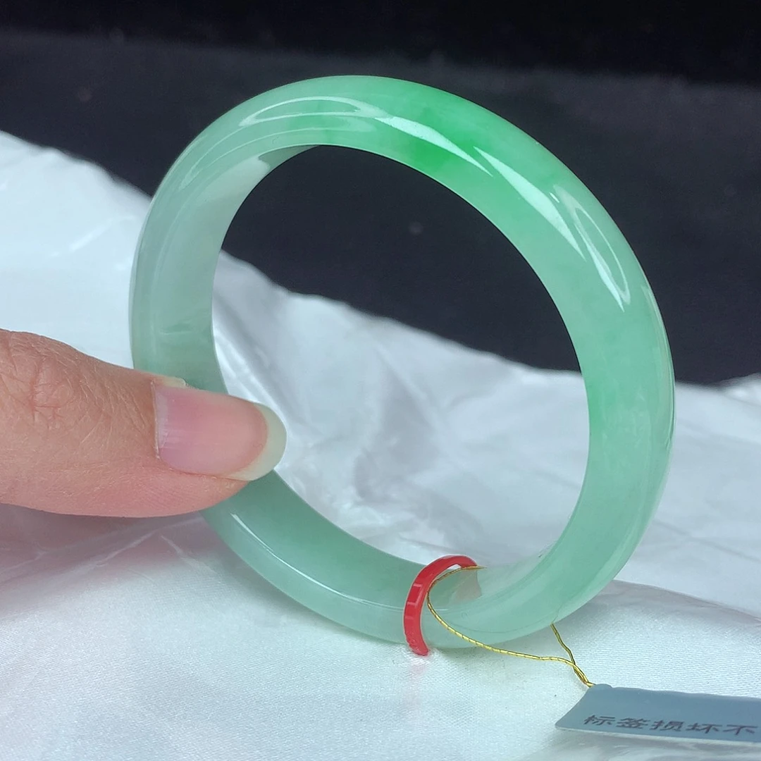 翡翠手镯未镶嵌55圈3929贵妃