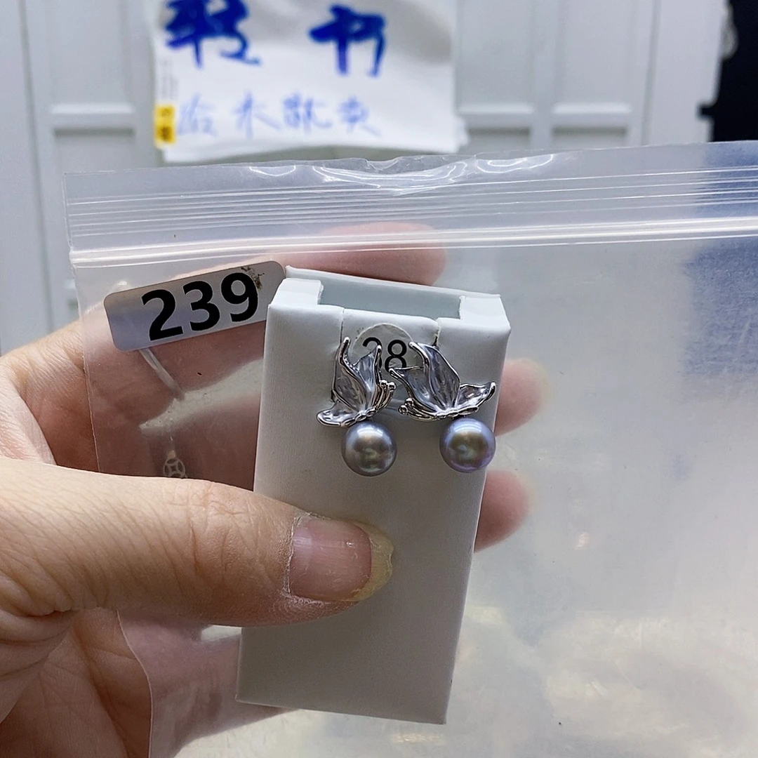 颈饰合金淡水珍珠