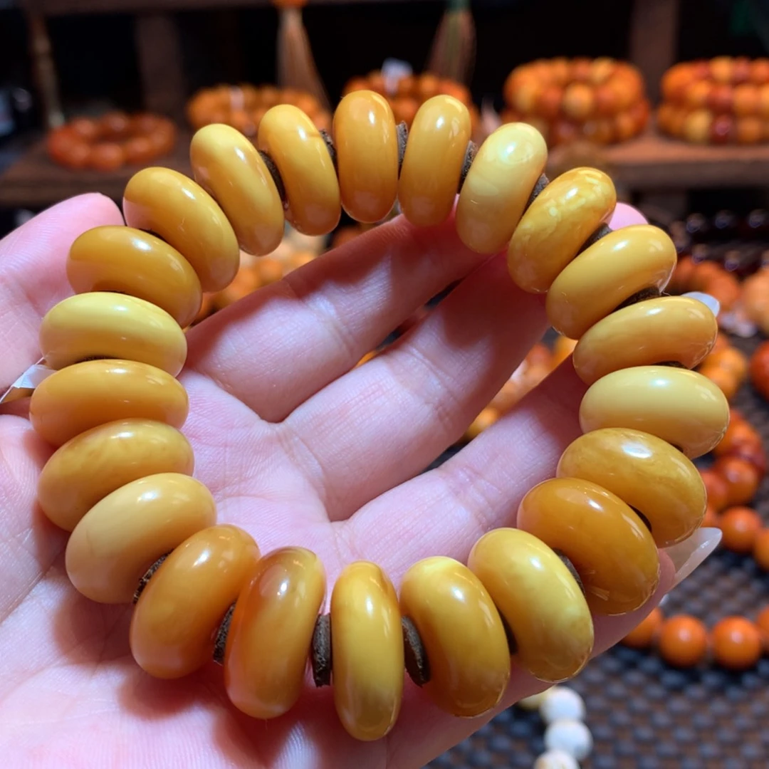【闪购商品】手串蜜蜡未镶嵌蜜蜡手串