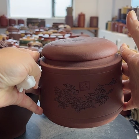 【闪购商品】紫砂茶叶罐