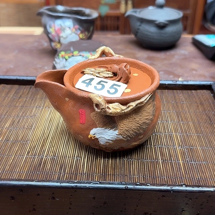 纯手工制作粗陶茶具耀**要