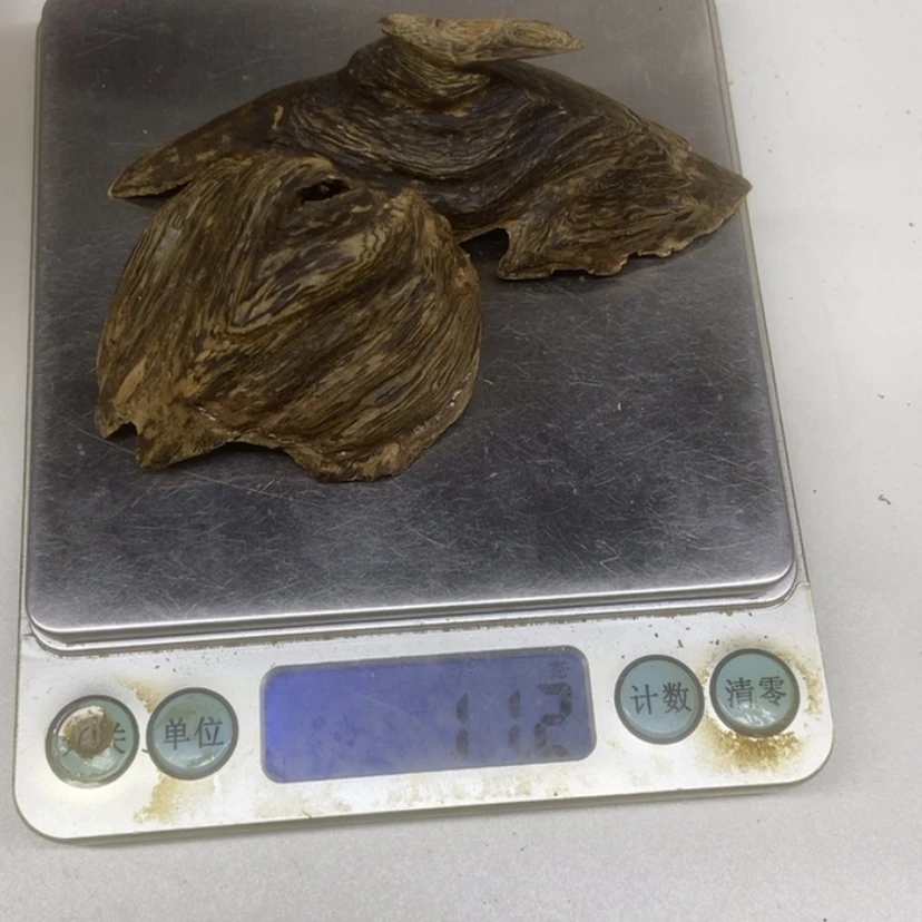 【闪购商品】香榧木老*奇楠虎斑棋壳子11克