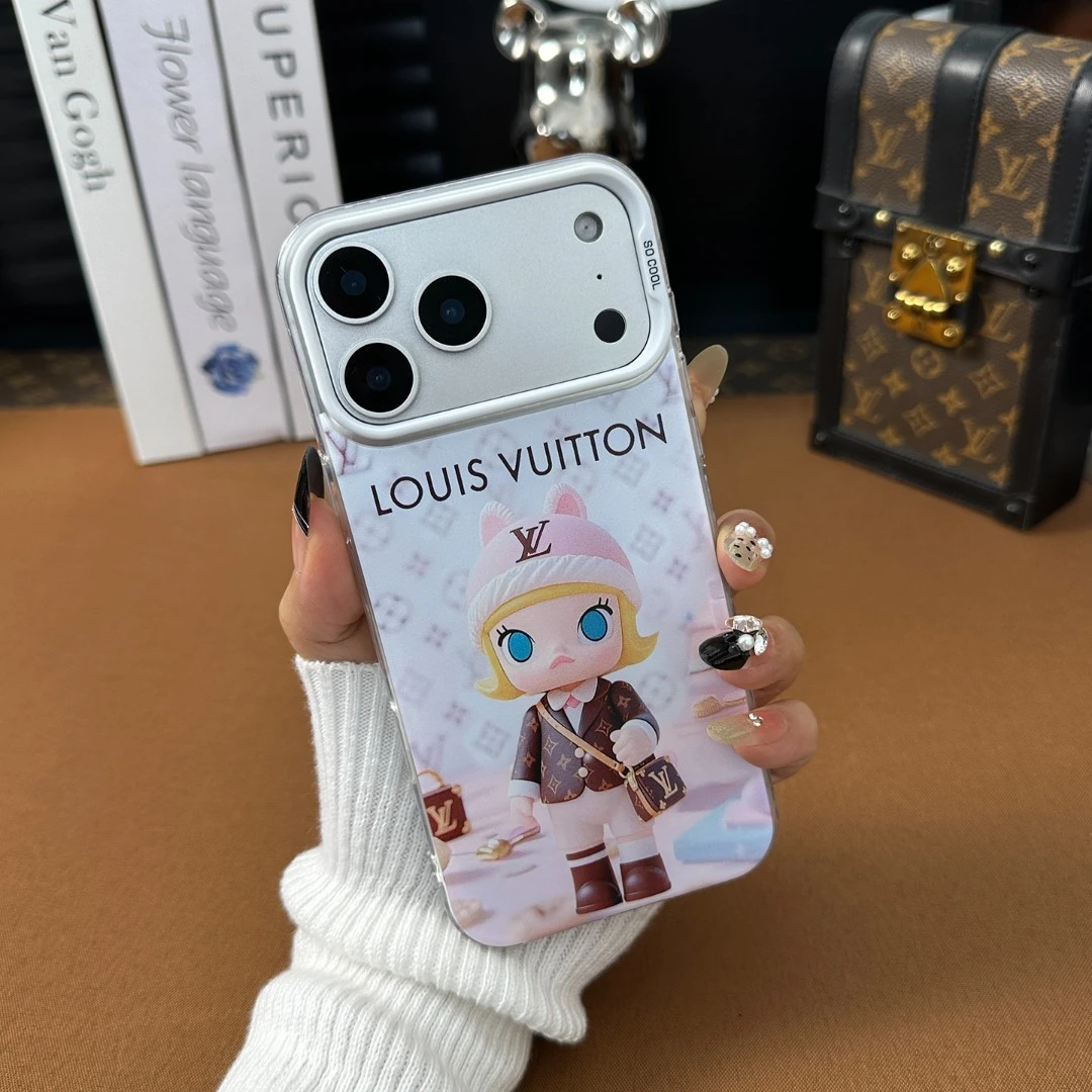 适用苹果17promax手机壳iphone16高级感15卡通防摔14潮牌13老花12