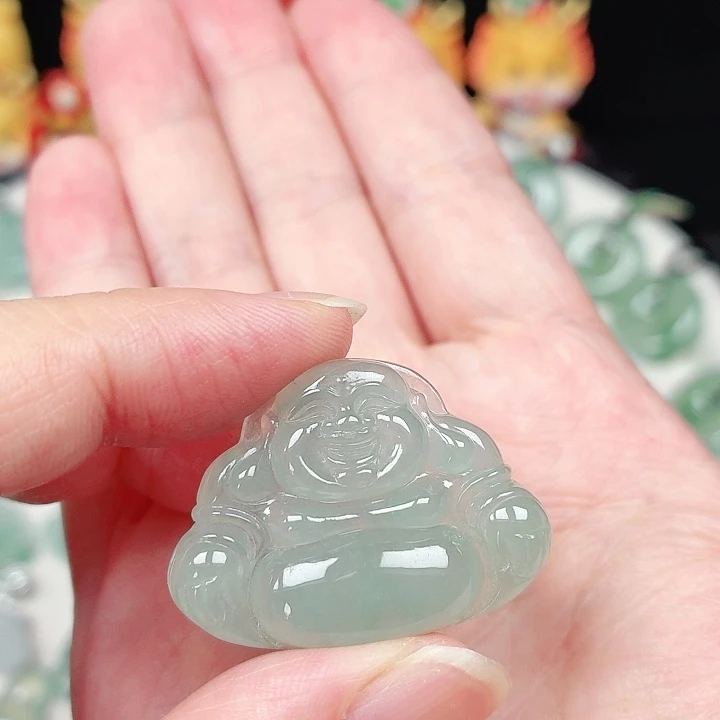 颈饰未镶嵌翡翠缅甸天然A货翡翠