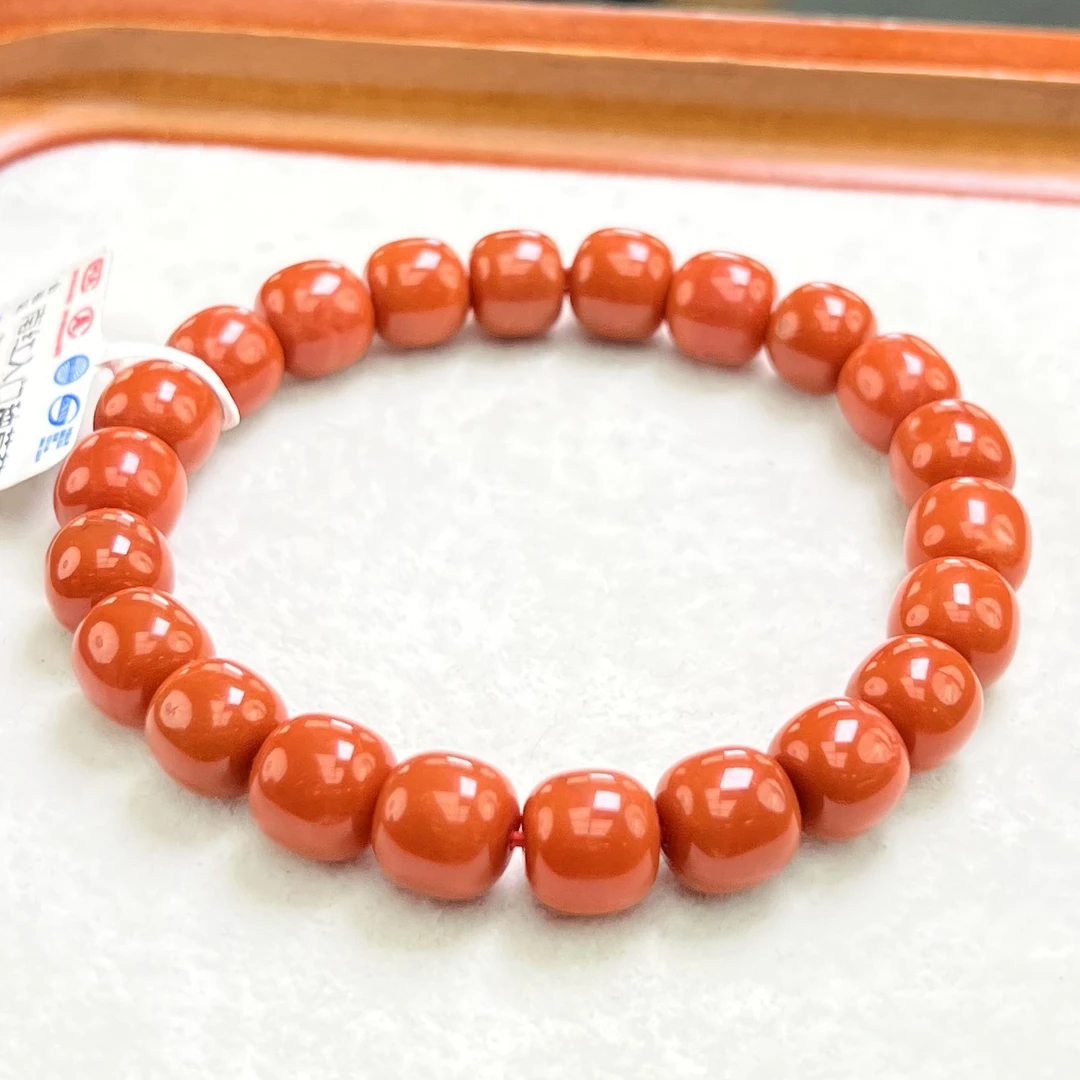 【张家】支持年退换 保山柿子红老型手串种草10mm➕ 多样性发一