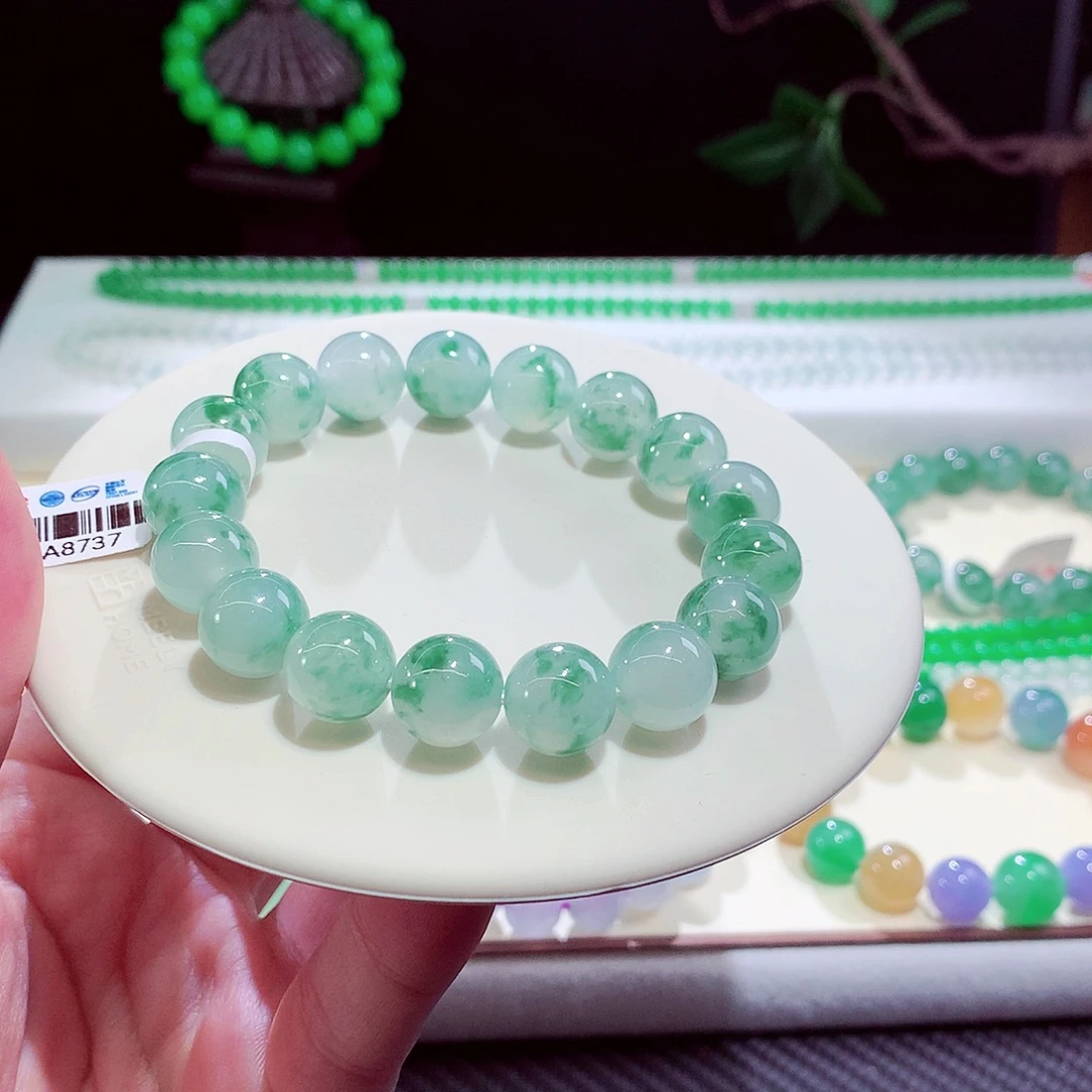 翡翠未镶嵌手链翡翠