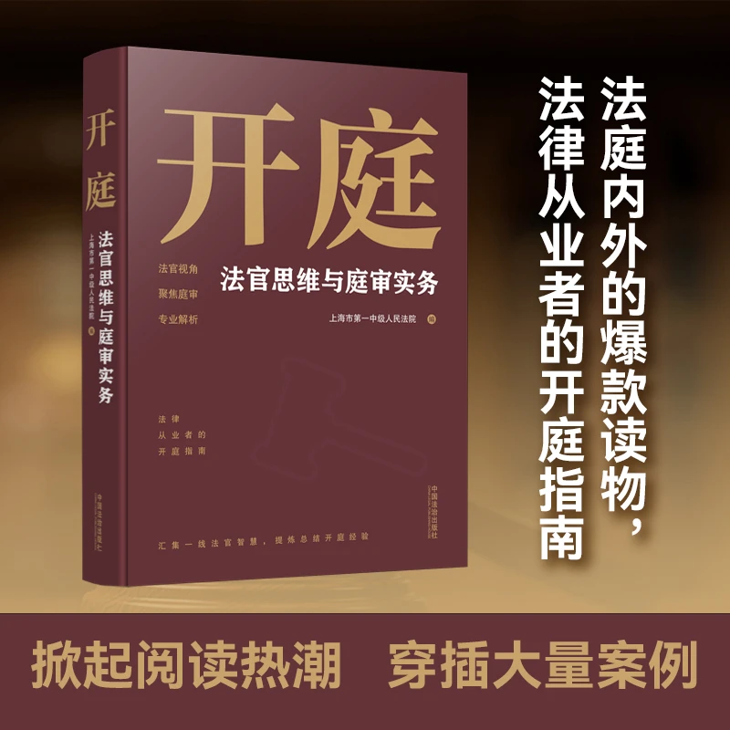 开庭：法官思维与庭审实务-法律从业者的开庭指南