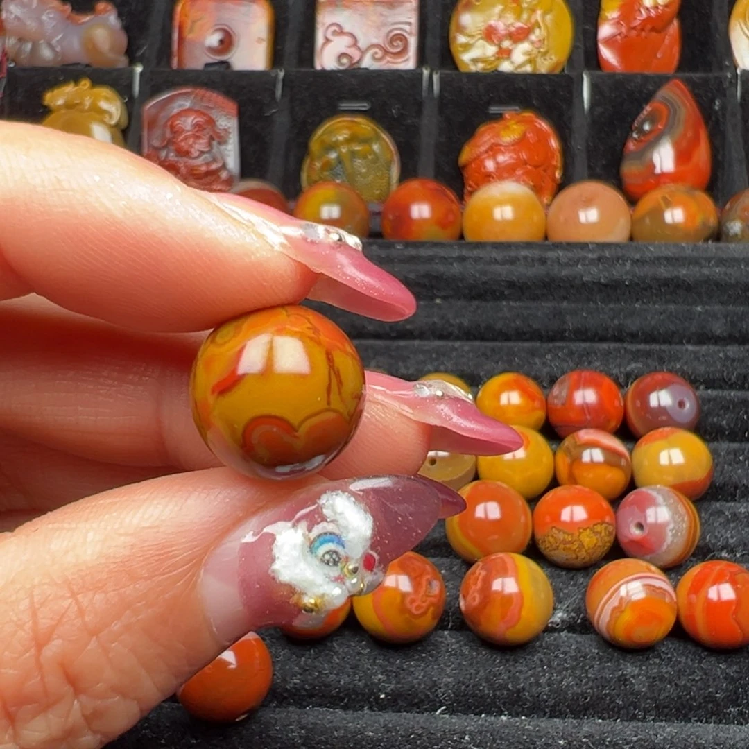 玛瑙/玉髓无未镶嵌微**生