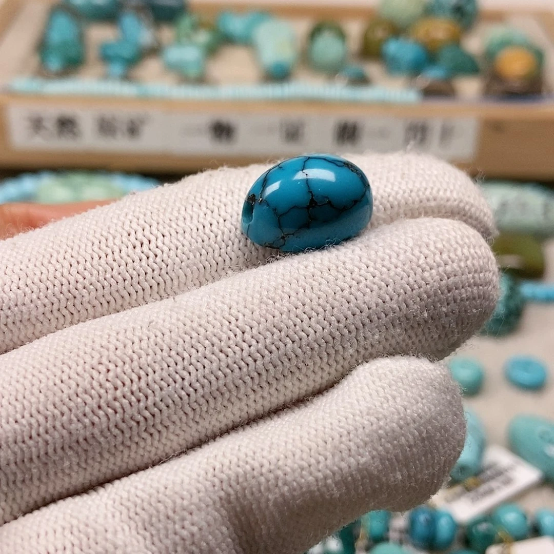 未镶嵌绿松石珠宝半成品